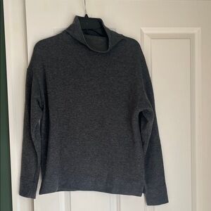 James Perse Charcoal Knit Top